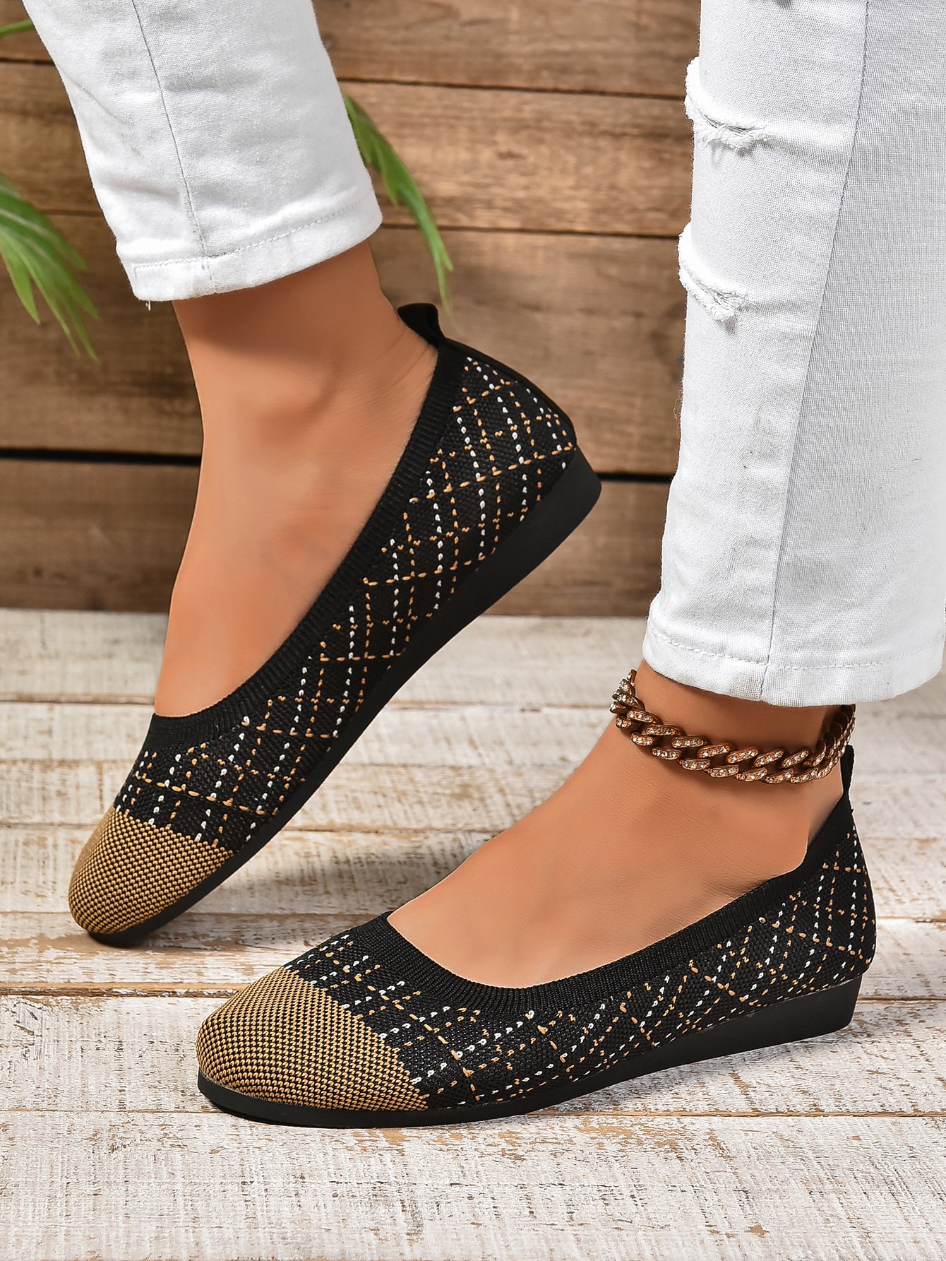 Mesh Fabric Casual All Season Shallow Shoes