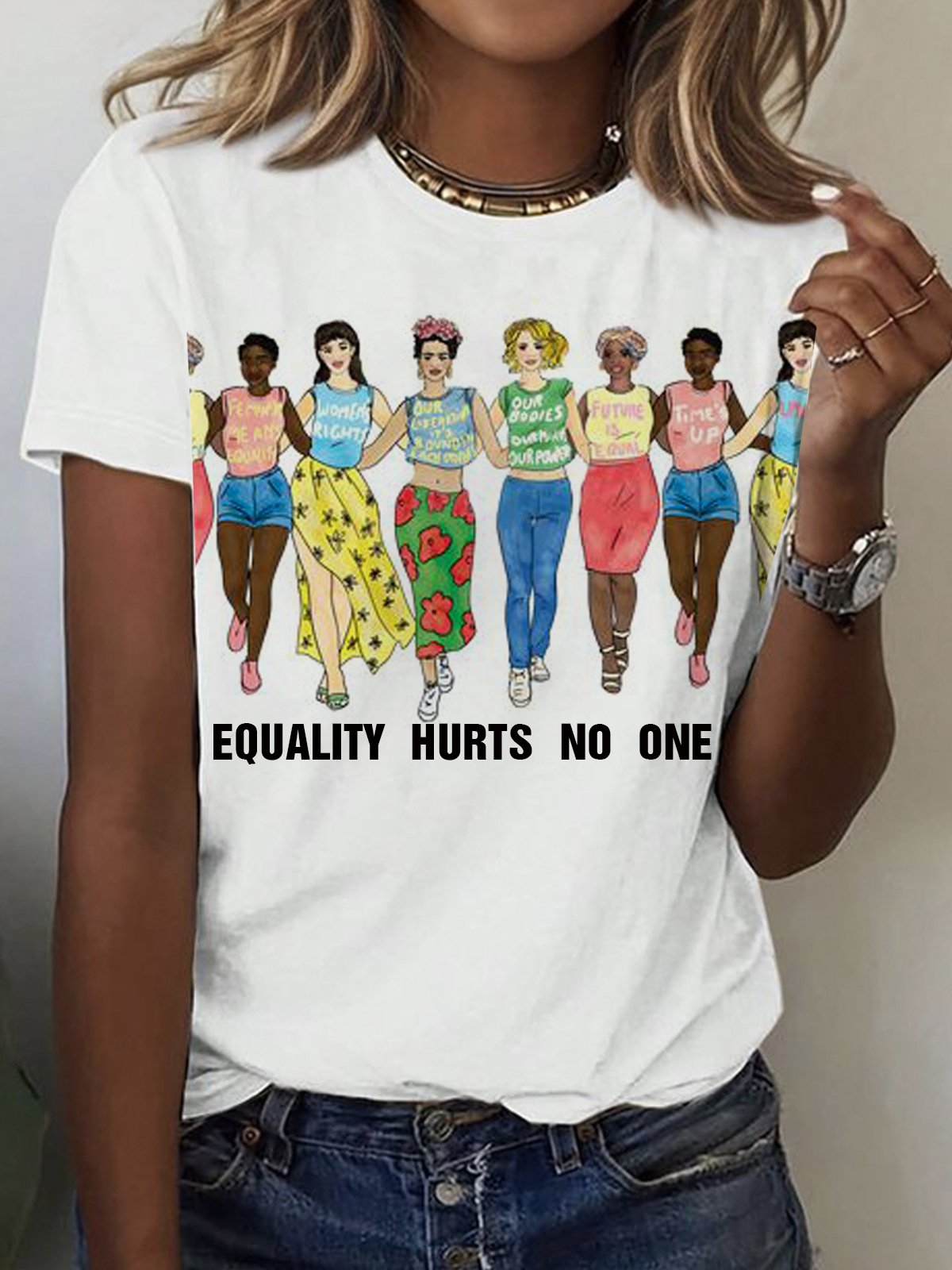 Equality Hurts No One Equality  Equality Day T-Shirt