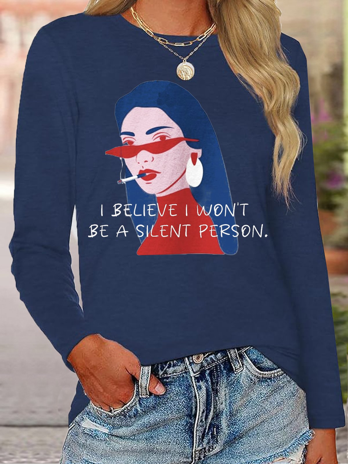 I believe I won't be a silent person Ideologies T-Shirt