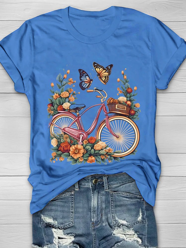 Floral Casual Loose T-Shirt