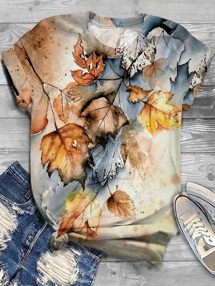 Loose Butterfly Casual T-Shirt