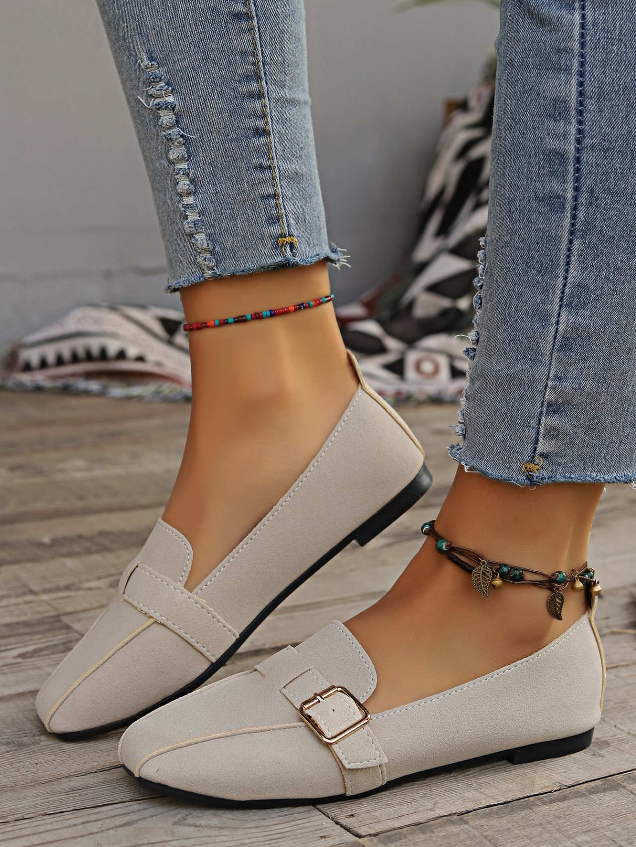 Casual All Season Plain Shallow Shoes