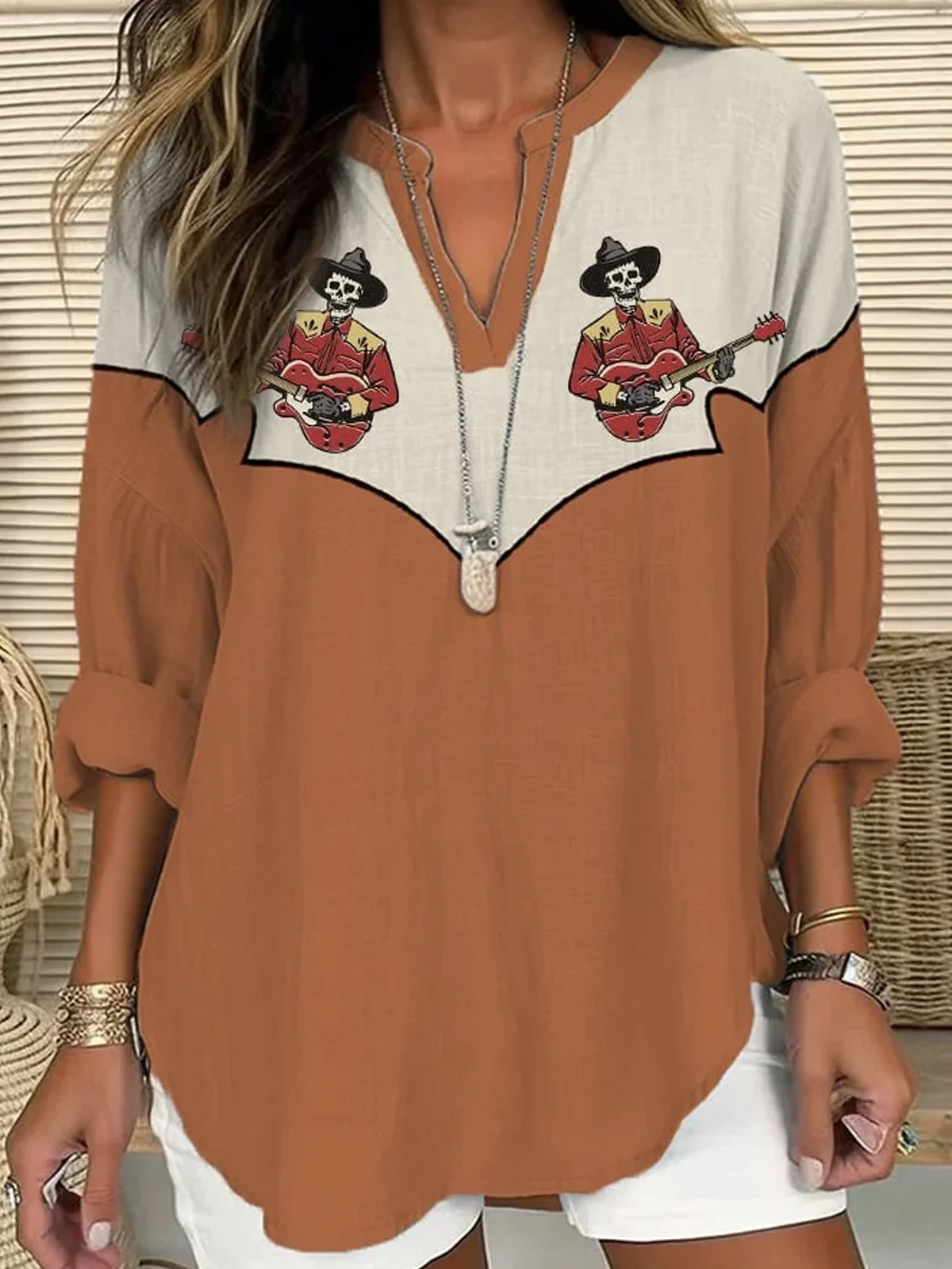 Casual Figure Blouse