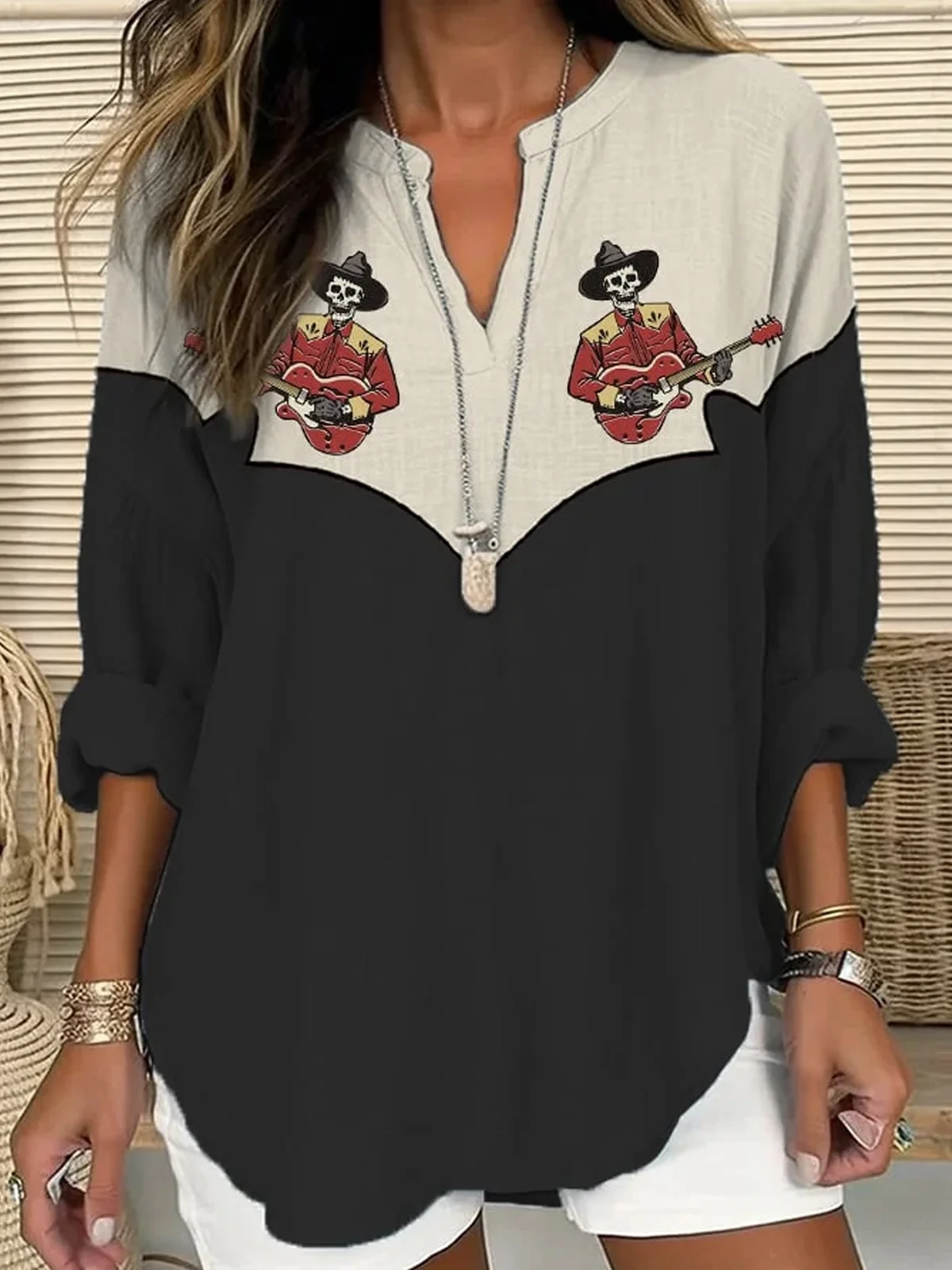 Casual Figure Blouse