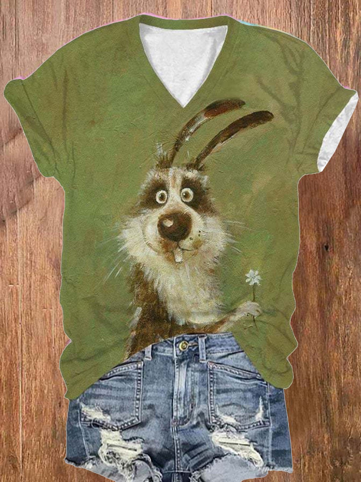 Casual Rabbit T-Shirt