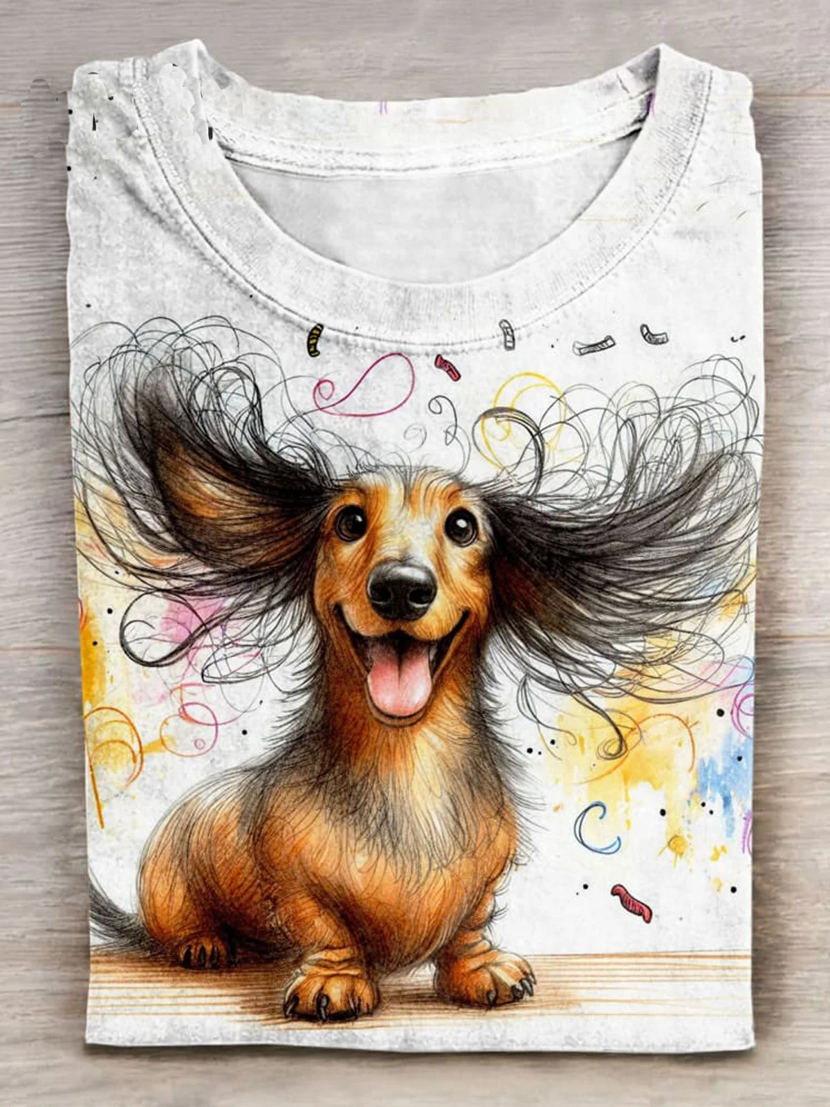 Crew Neck Dog Casual pet T-Shirt