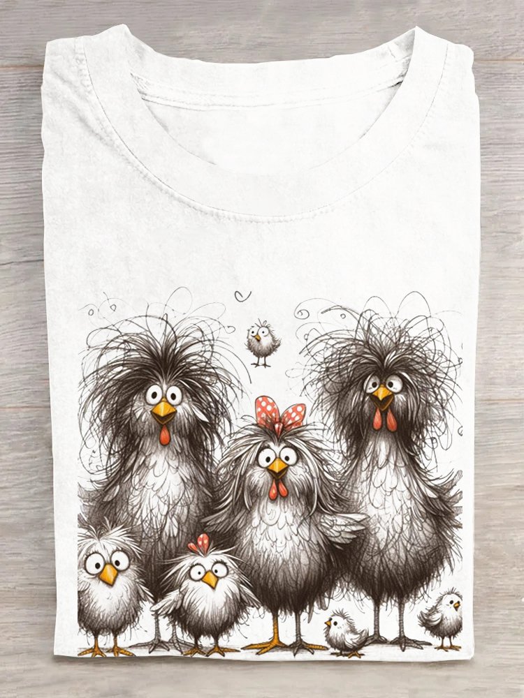 Casual Turkey Loose T-Shirt