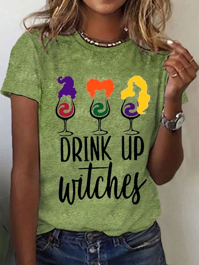 Drink Up Witches Hocus Pocus witch Halloween T-Shirt