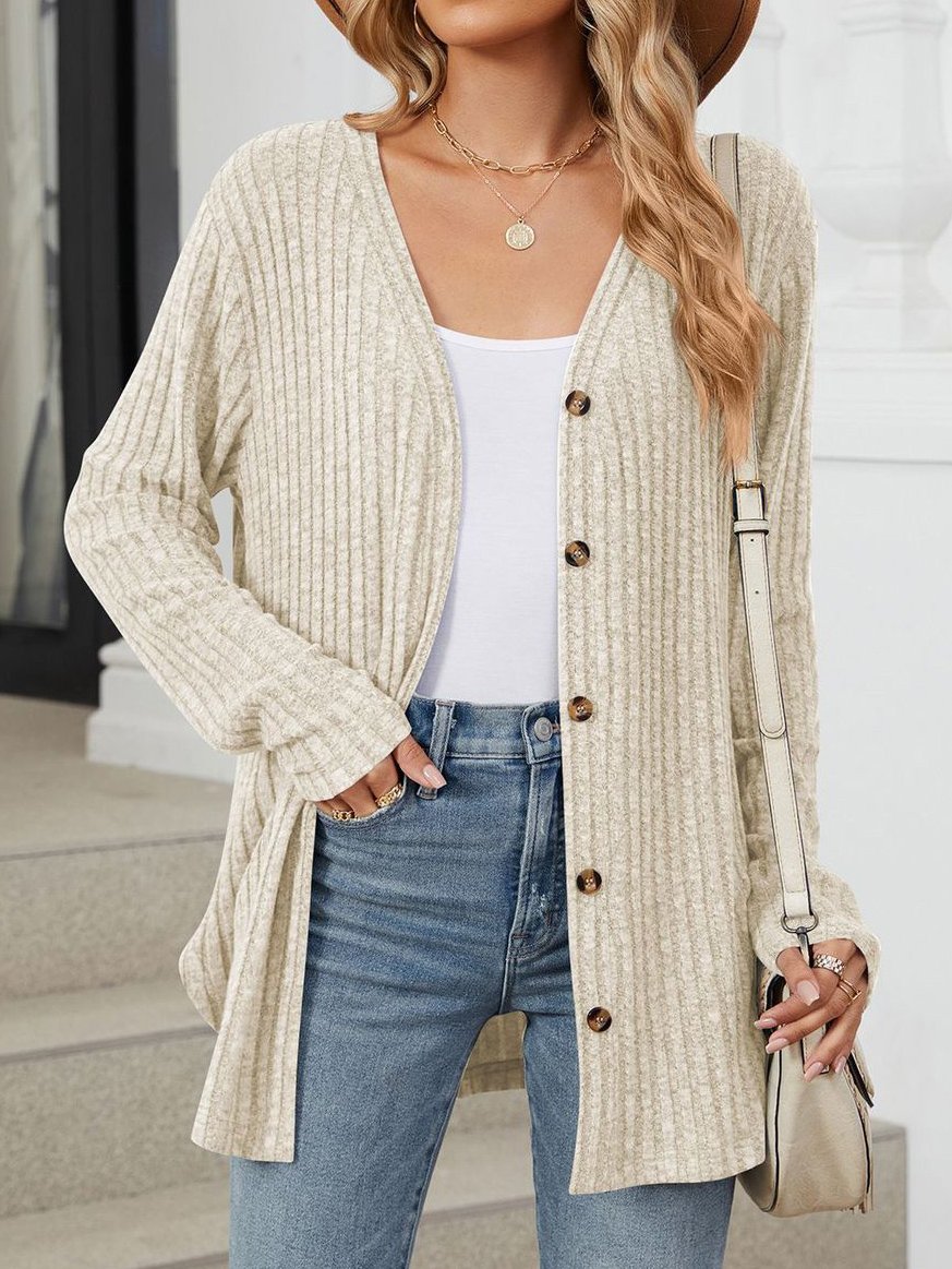 Plain Loose Casual Kimono