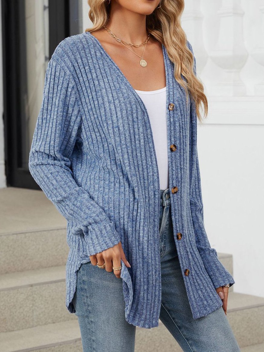 Plain Loose Casual Kimono