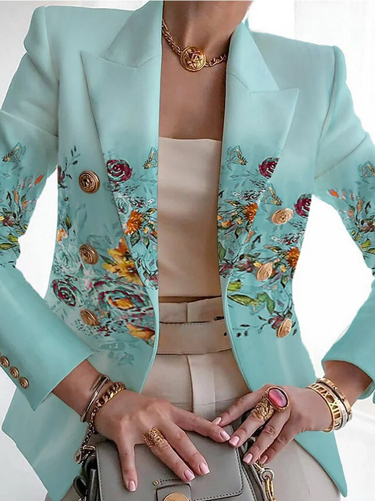 Buckle Casual Blazer