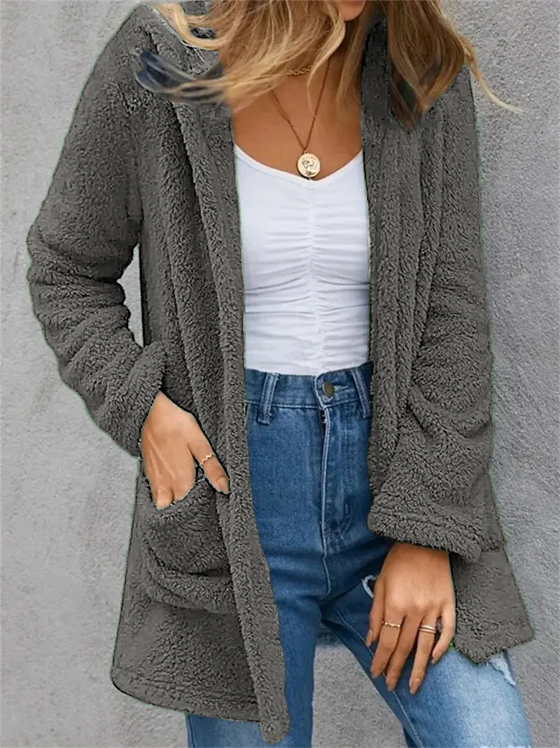 Casual Loose Plain Jacket