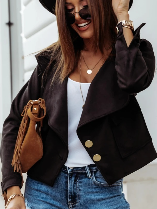 Plain Casual Jacket