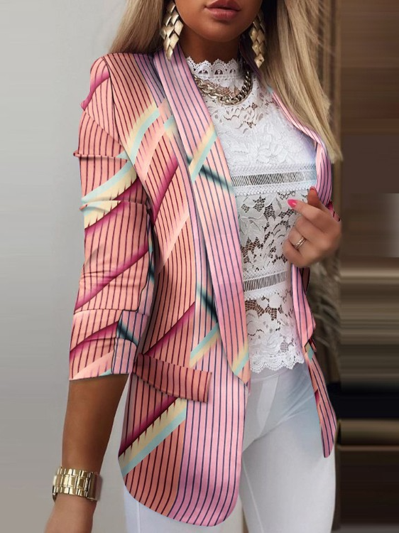 Loose Butterfly Others Casual Blazer