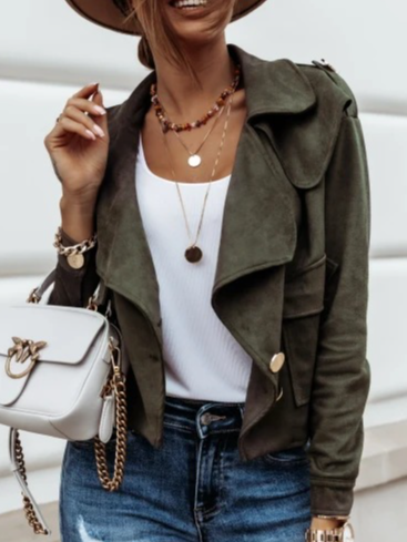 Plain Casual Jacket