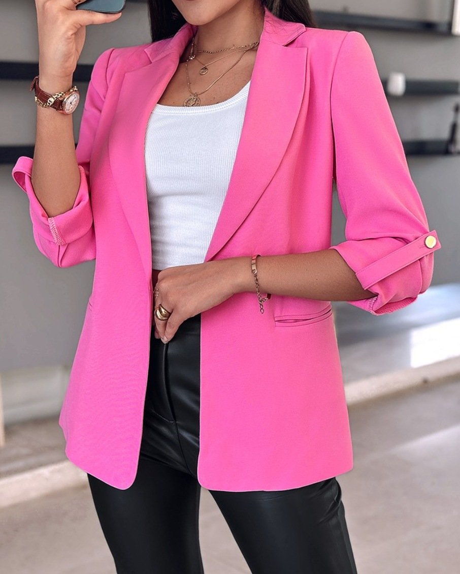 Casual Velvet Blazer