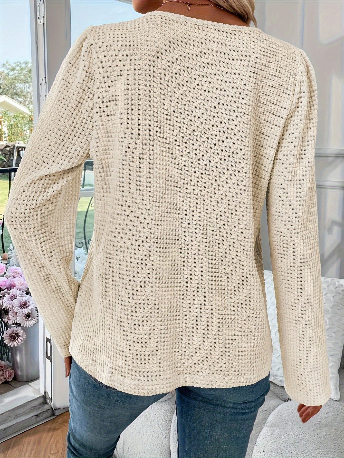 Loose Knitted Casual T-Shirt