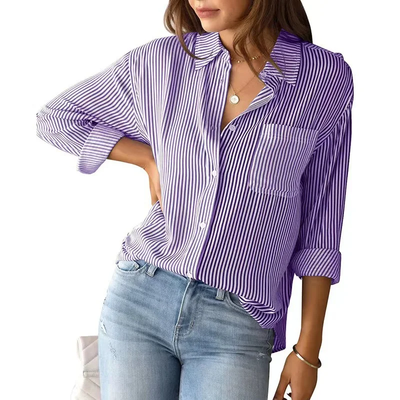 Shirt Collar Cotton Casual Shirt