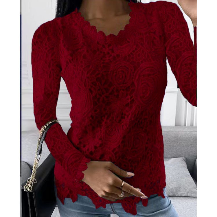 Lace Casual Blouse