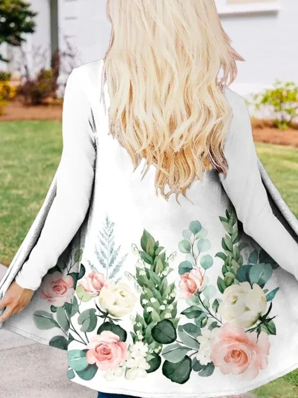 Ethnic Others Jersey Casual Kimono