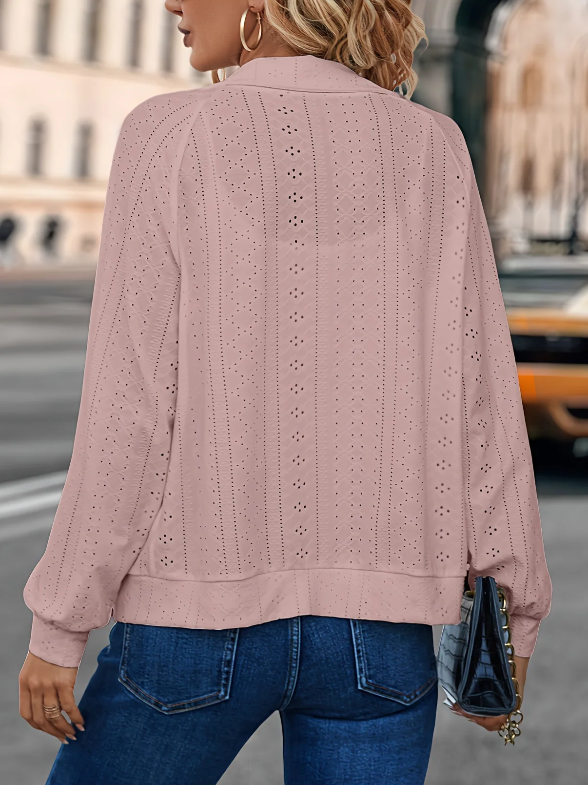 Plain Zipper Casual Jacket
