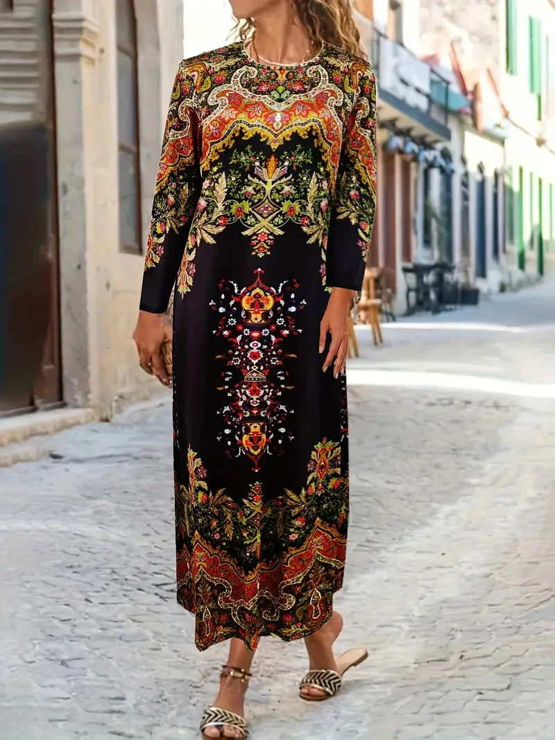 Others Regular Fit Casual Floral Dress With No