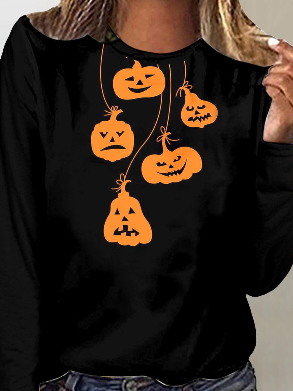 Halloween Jersey Casual T-Shirt