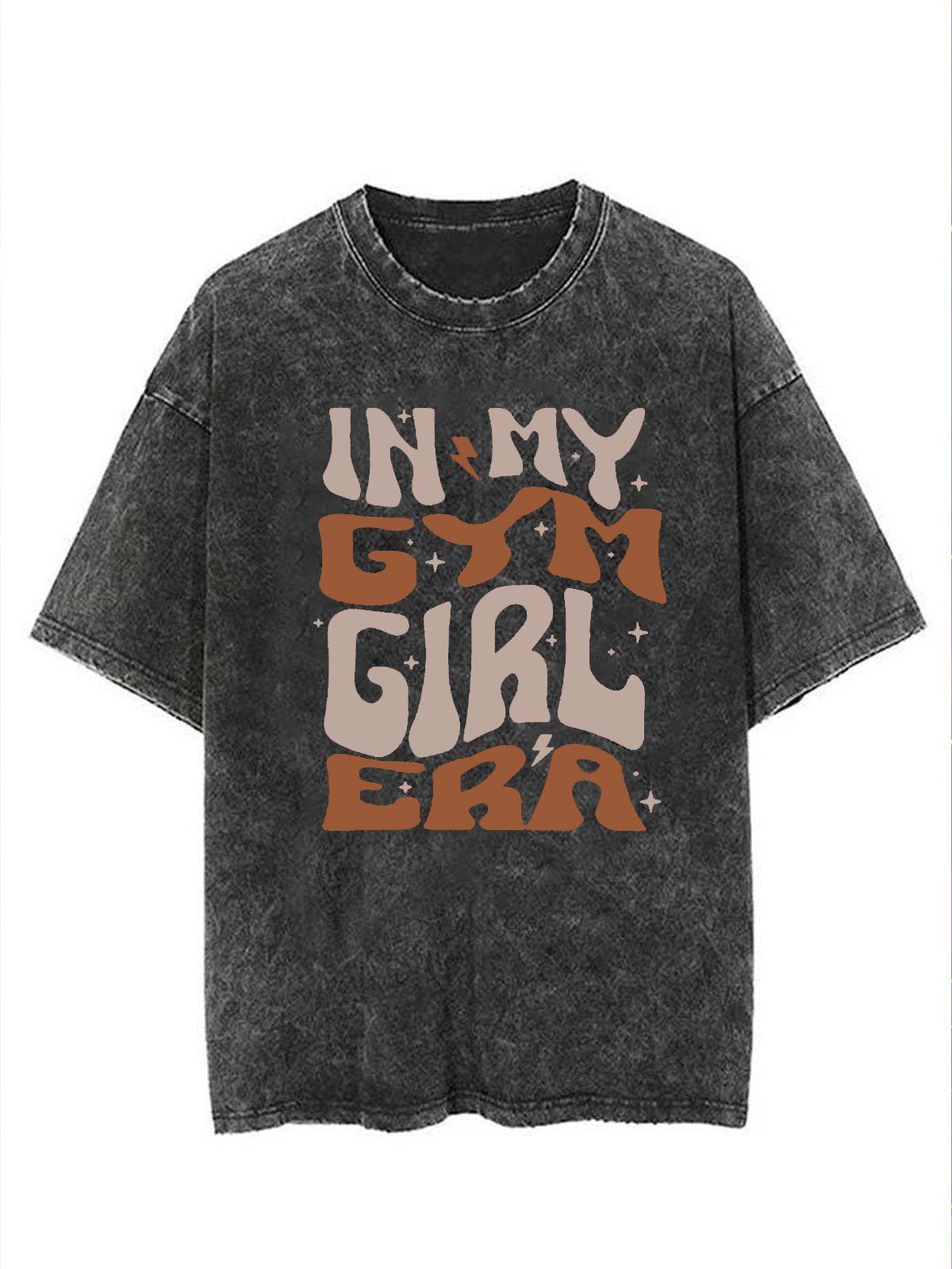 In My Gym Girl Era Vintage Gym Distressing t-shirt