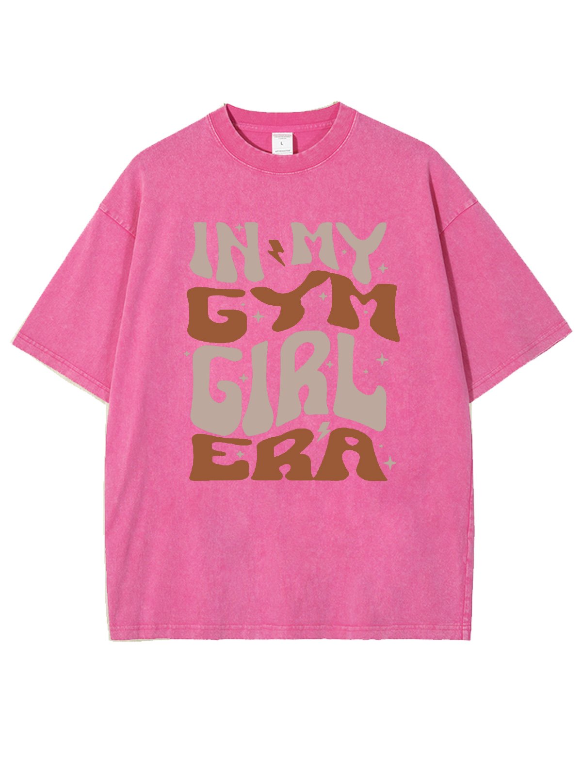 In My Gym Girl Era Vintage Gym Distressing t-shirt