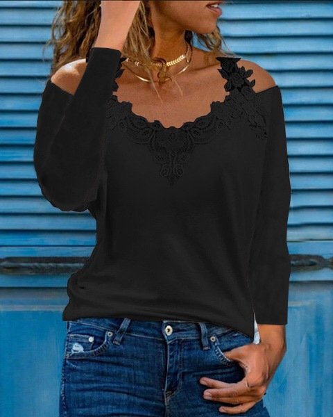 Casual Lace Blouse