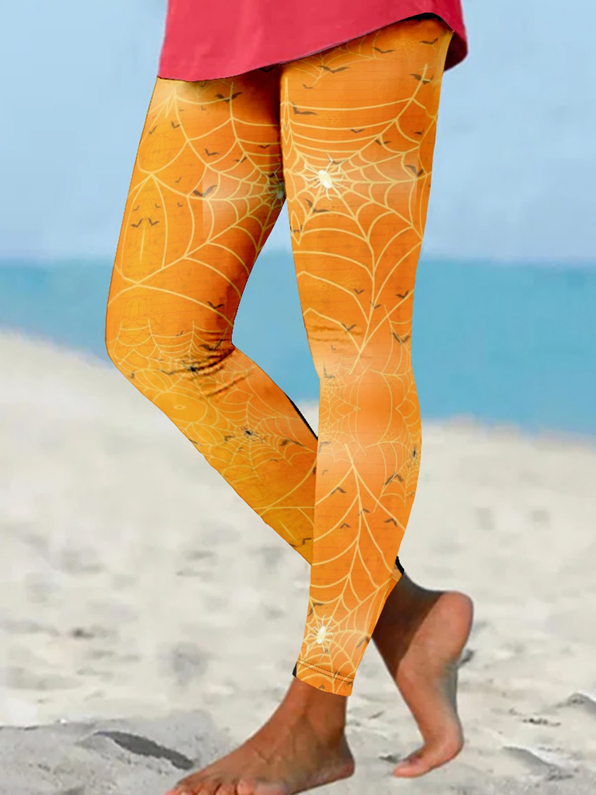 Tight Halloween Jersey Casual Leggings