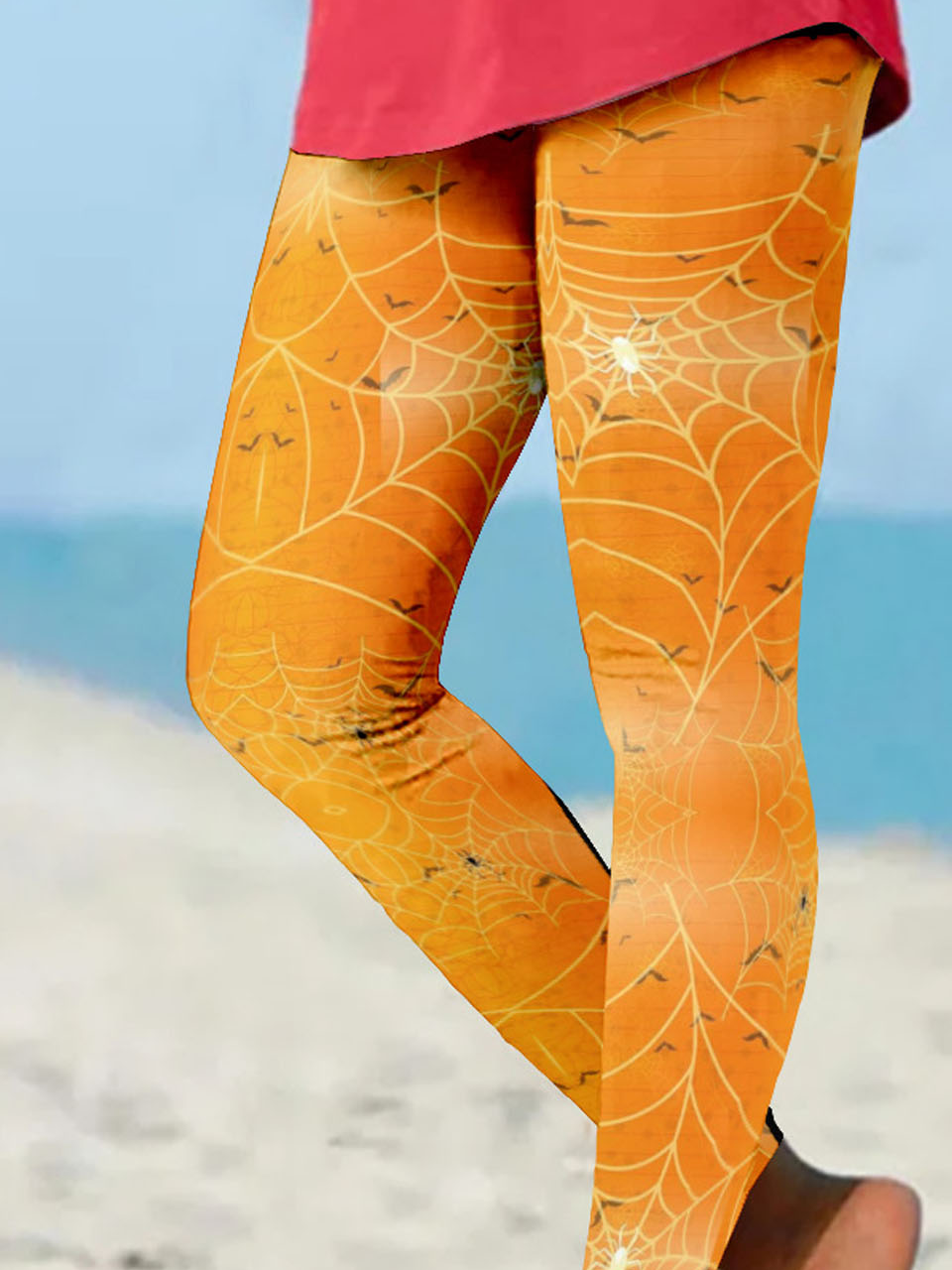 Tight Halloween Jersey Casual Leggings