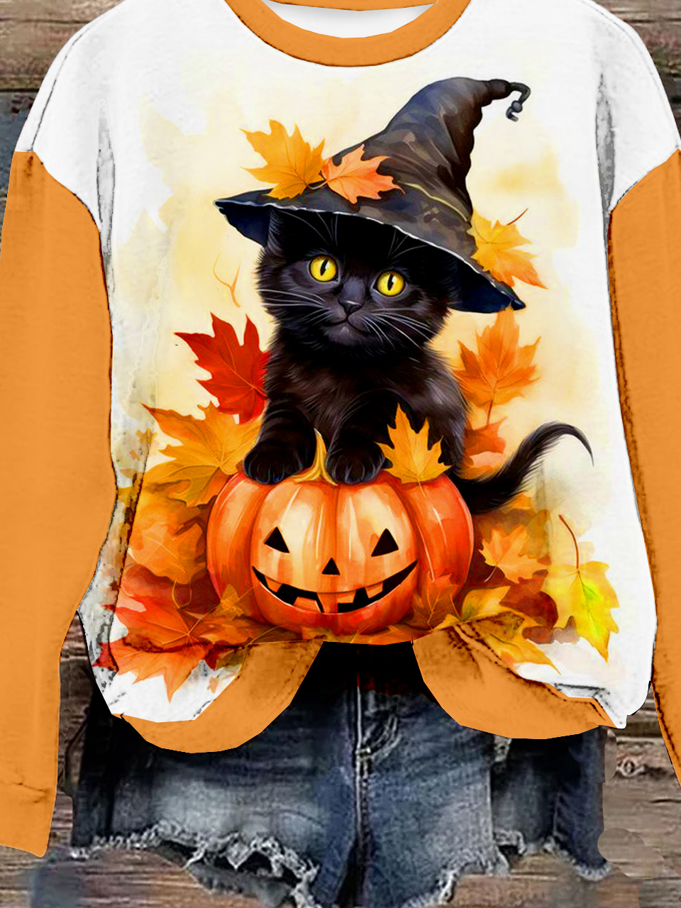 Loose Cat Casual Sweatshirt