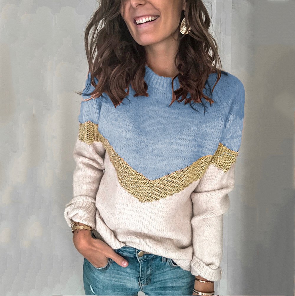 Casual Yarn/Wool Yarn Sweater