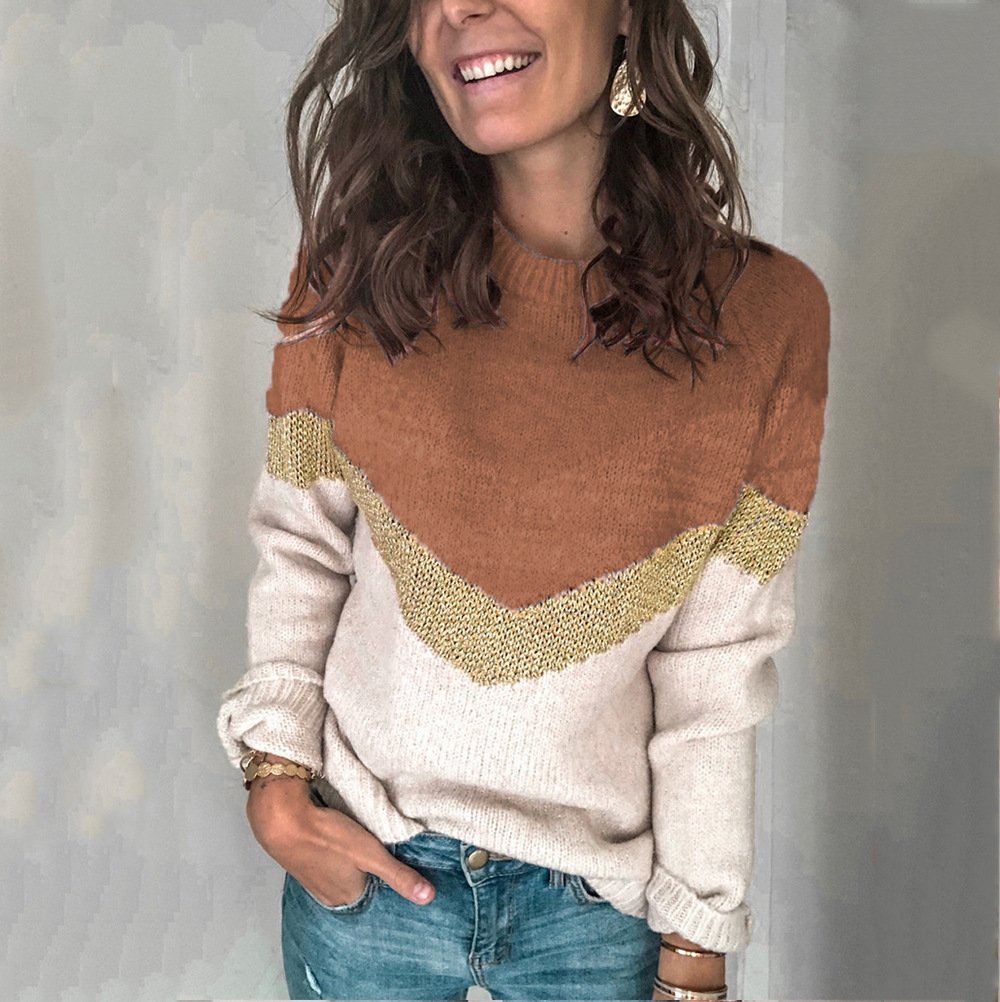 Casual Yarn/Wool Yarn Sweater