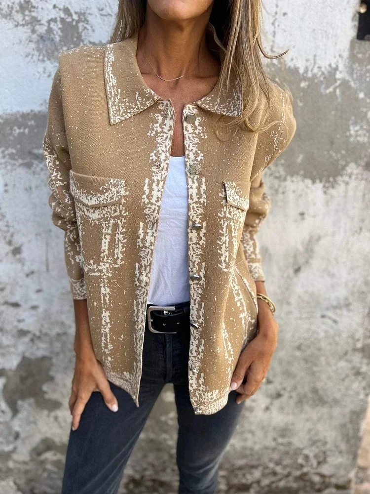 Casual Abstract Jacket