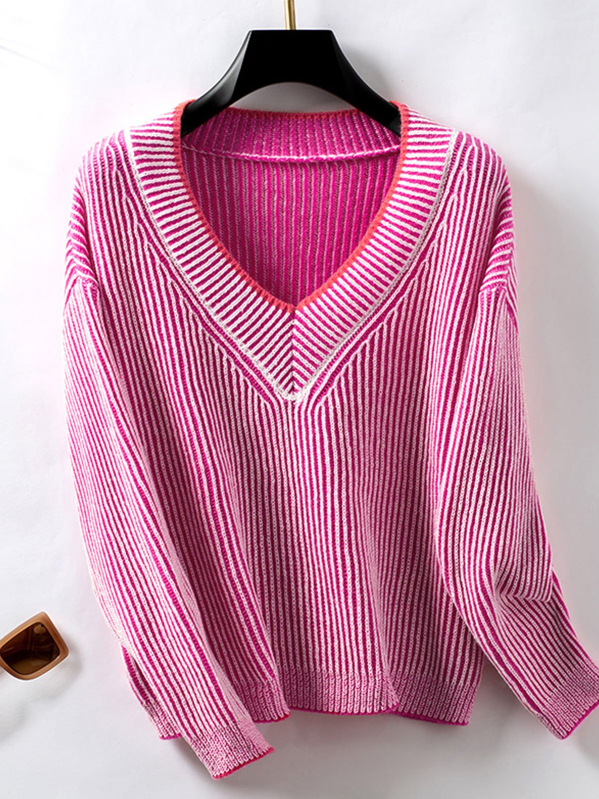 Casual Loose Striped Sweater