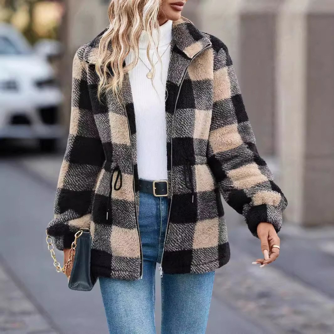 Casual Teddy Velvet Loose Teddy Jacket