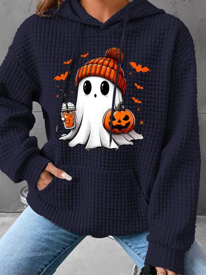 Casual Halloween Loose Hoodie