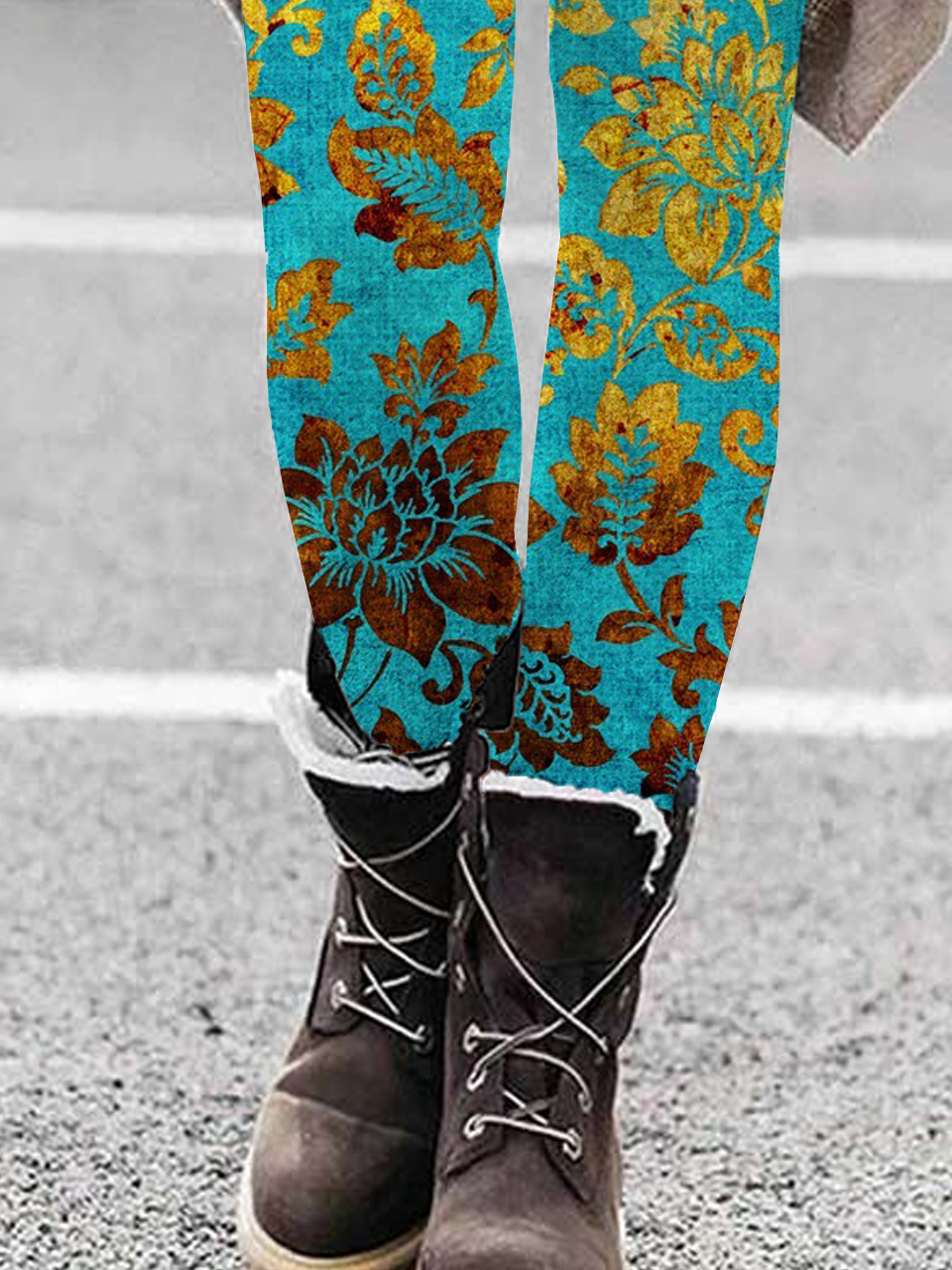 Hippie Casual Floral Tight Leggings