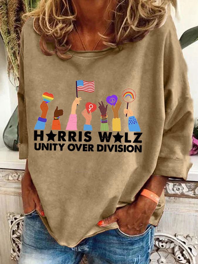 Women's Unity Over Division Print T-Shirt