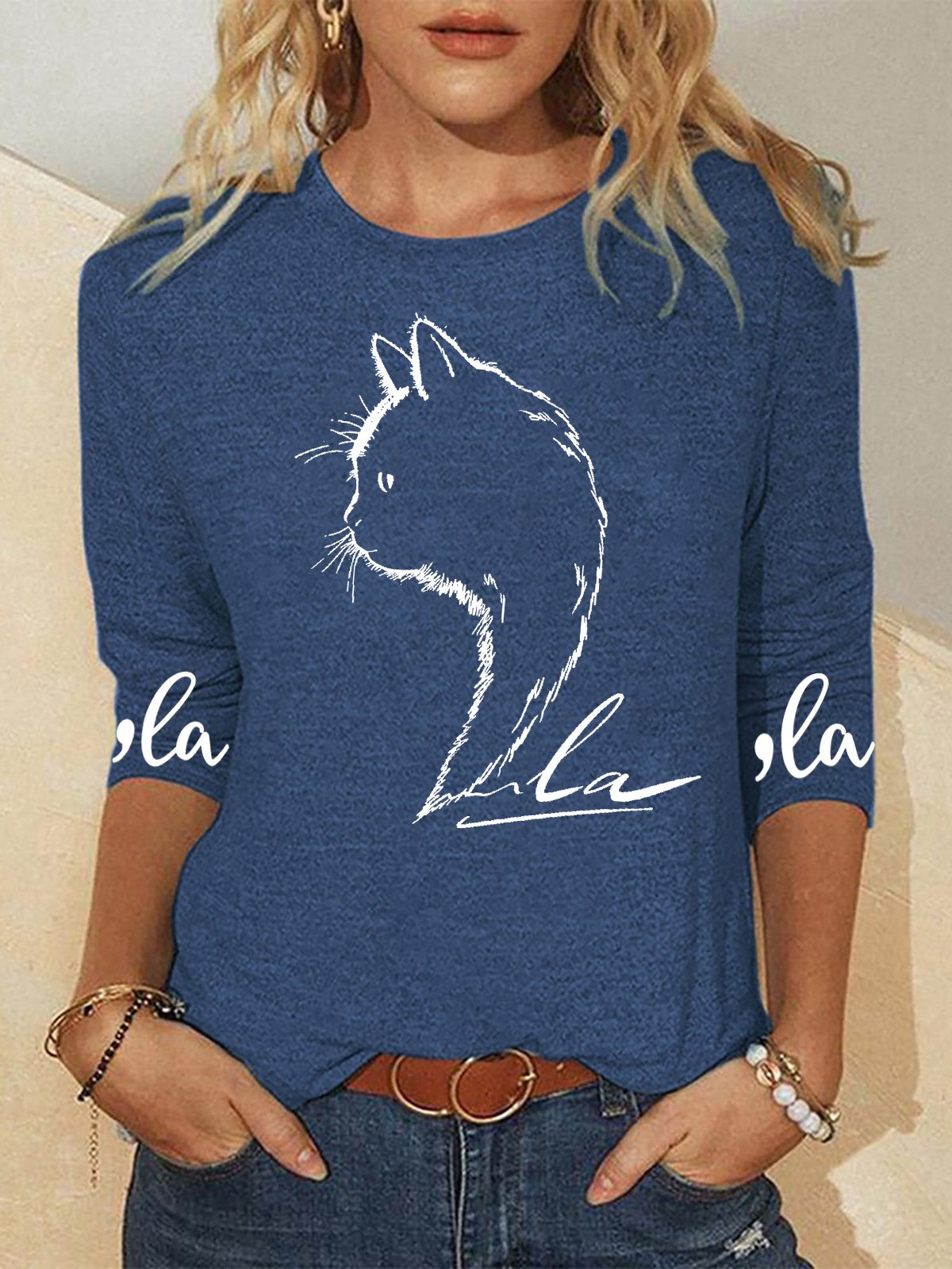 Comma La Cat T-shirt