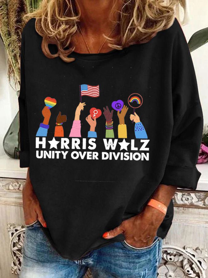 Women's Unity Over Division Print T-Shirt