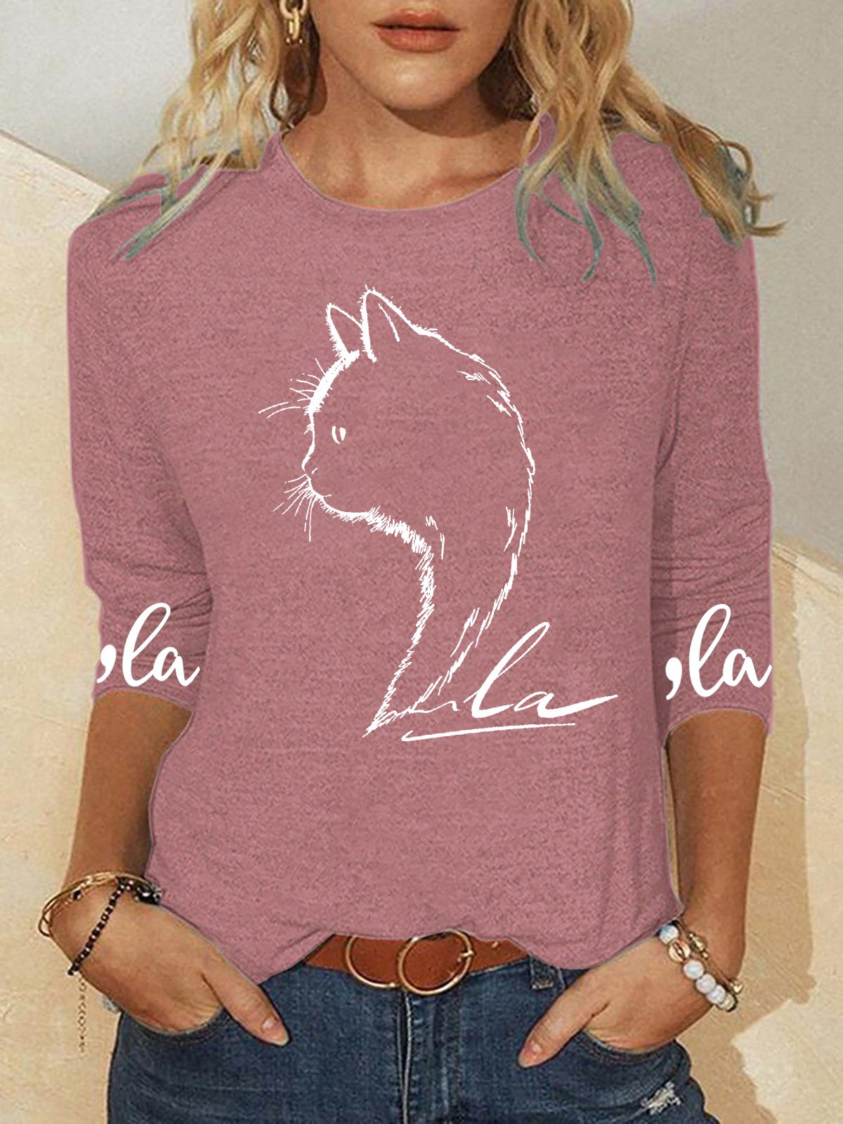 Comma La Cat T-shirt