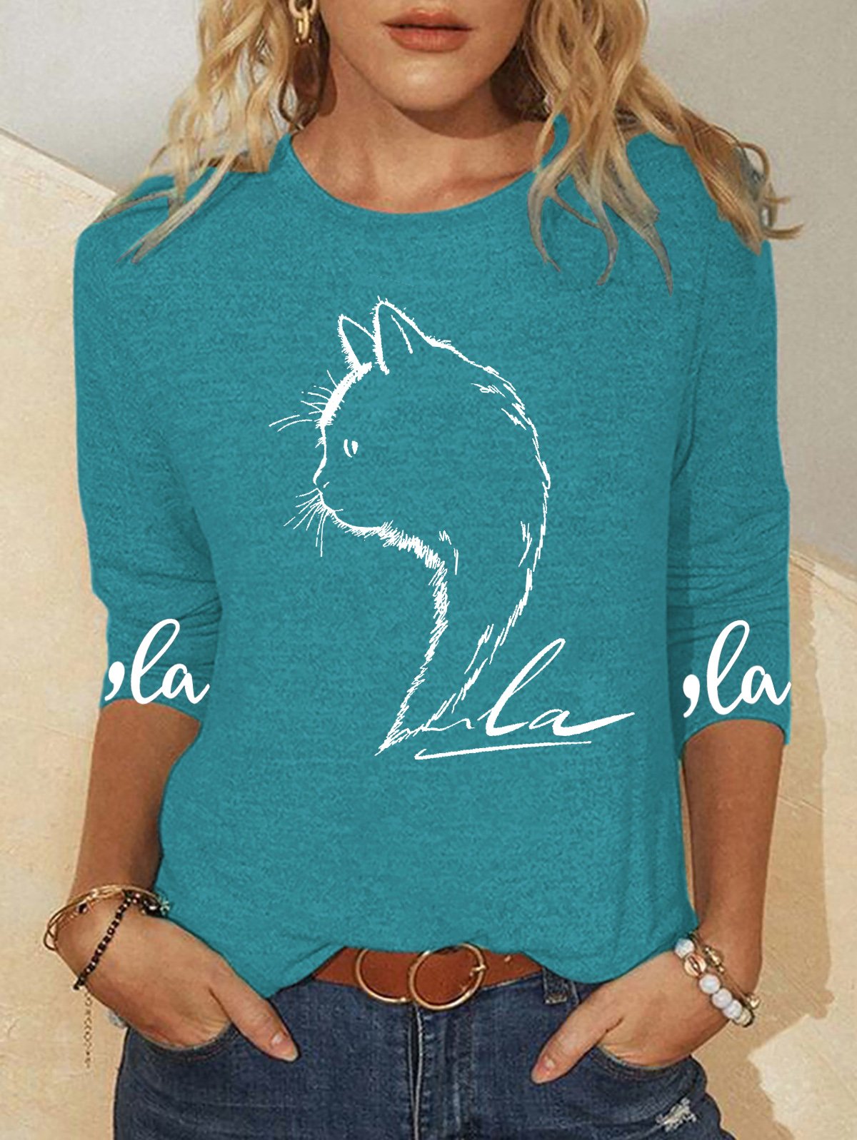 Comma La Cat T-shirt