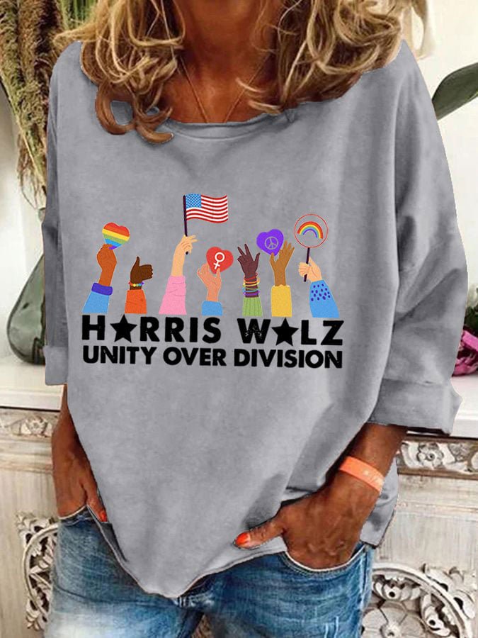 Women's Unity Over Division Print T-Shirt