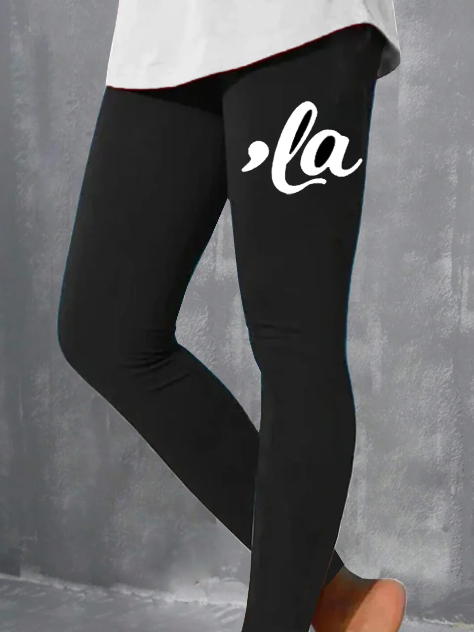 Women's Comma La Print Tight Leggings