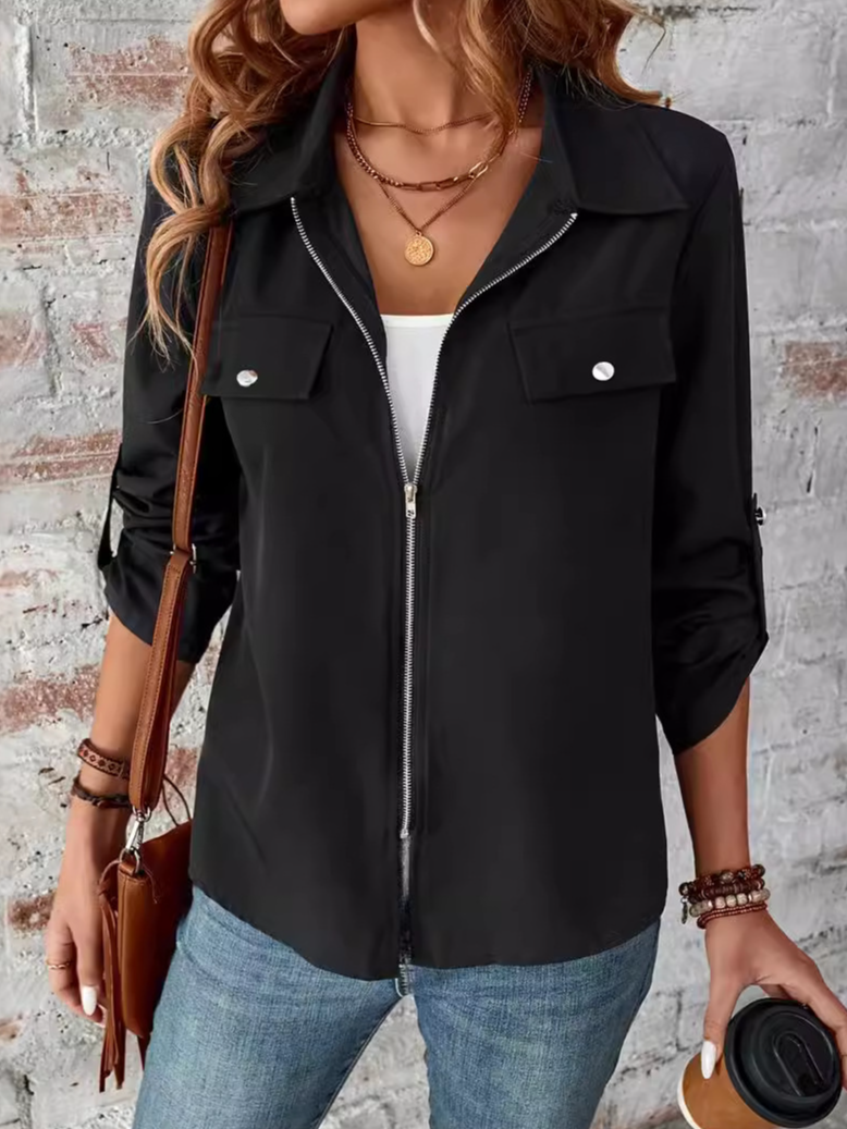 Plain Casual Jacket