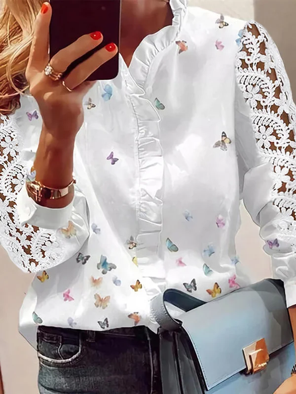 Butterfly Casual Blouse