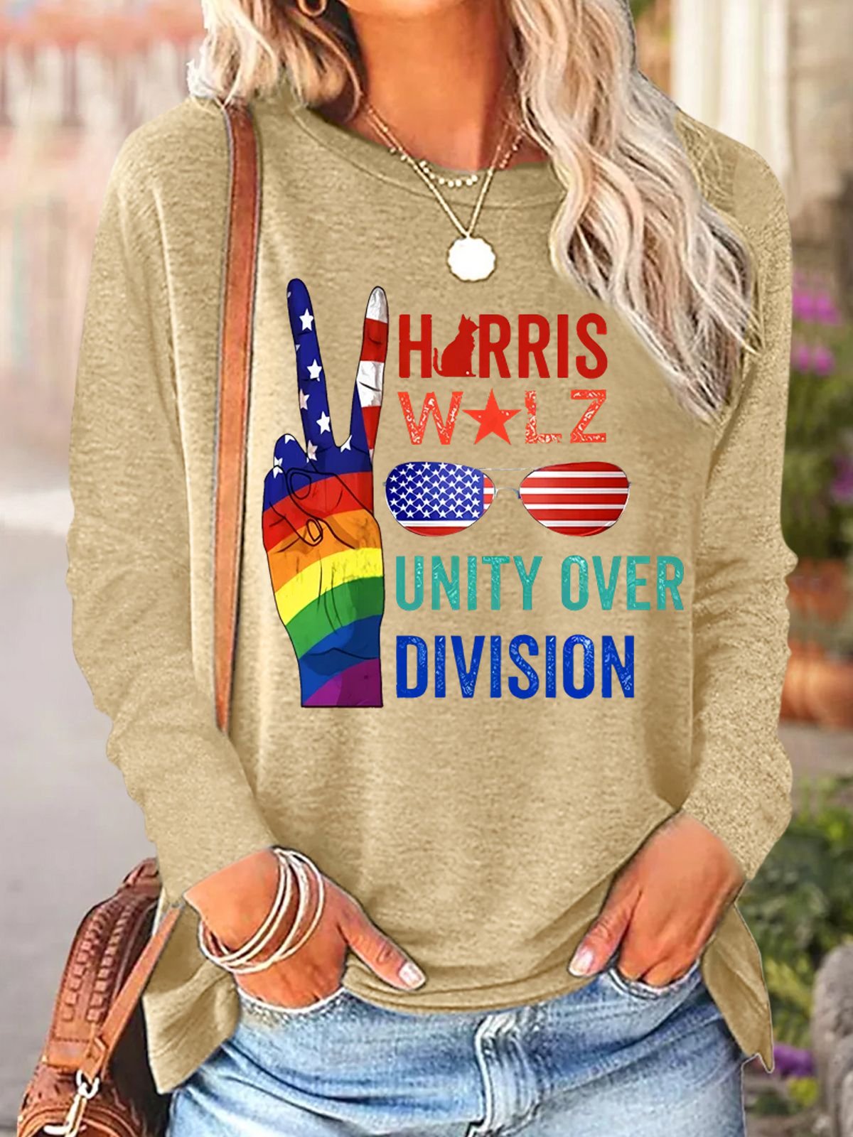 Women's Unity Over Division Print T-Shirt